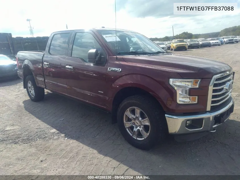 2015 Ford F-150 Xlt VIN: 1FTFW1EG7FFB37088 Lot: 40288330