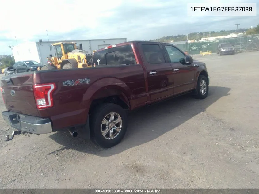 1FTFW1EG7FFB37088 2015 Ford F-150 Xlt