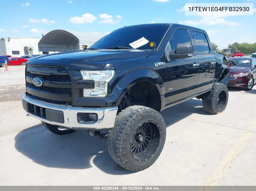 1FTEW1EG4FFB32930 2015 Ford F-150 Xlt