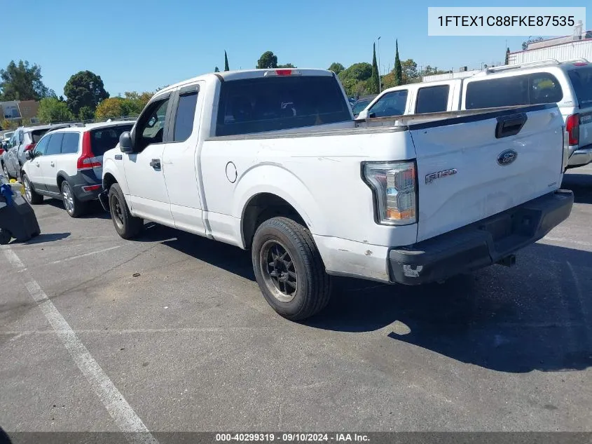 2015 Ford F-150 Xl VIN: 1FTEX1C88FKE87535 Lot: 40299319