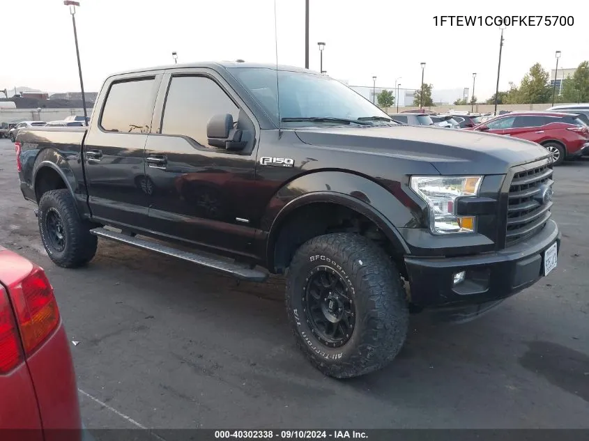 1FTEW1CG0FKE75700 2015 Ford F-150 Xlt