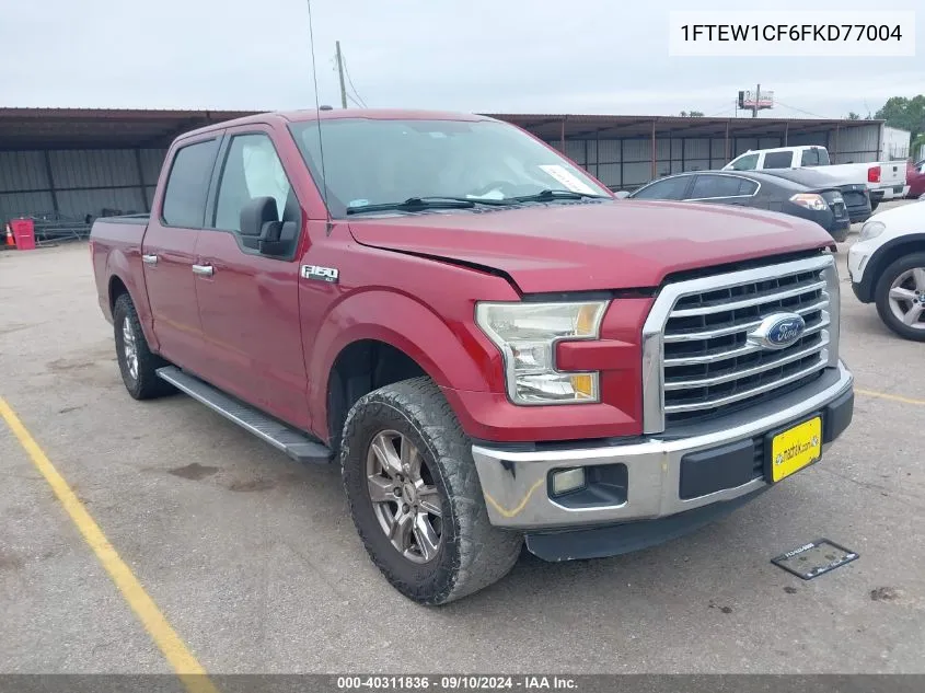 1FTEW1CF6FKD77004 2015 Ford F150 Supercrew