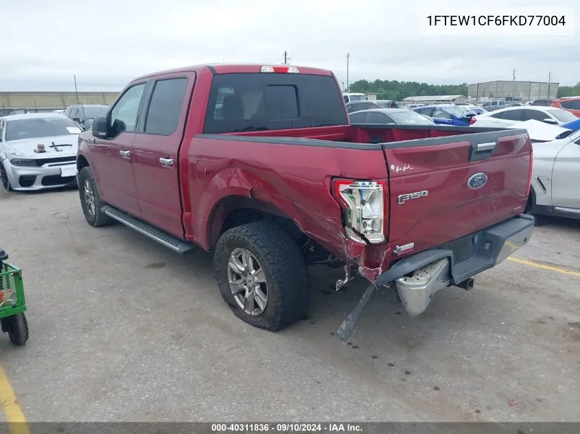 1FTEW1CF6FKD77004 2015 Ford F150 Supercrew