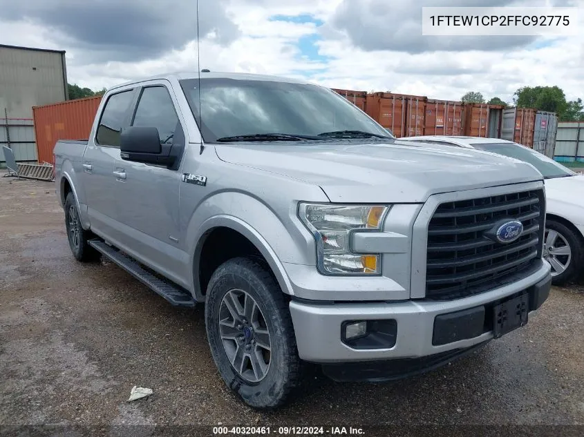 1FTEW1CP2FFC92775 2015 Ford F-150 Xlt