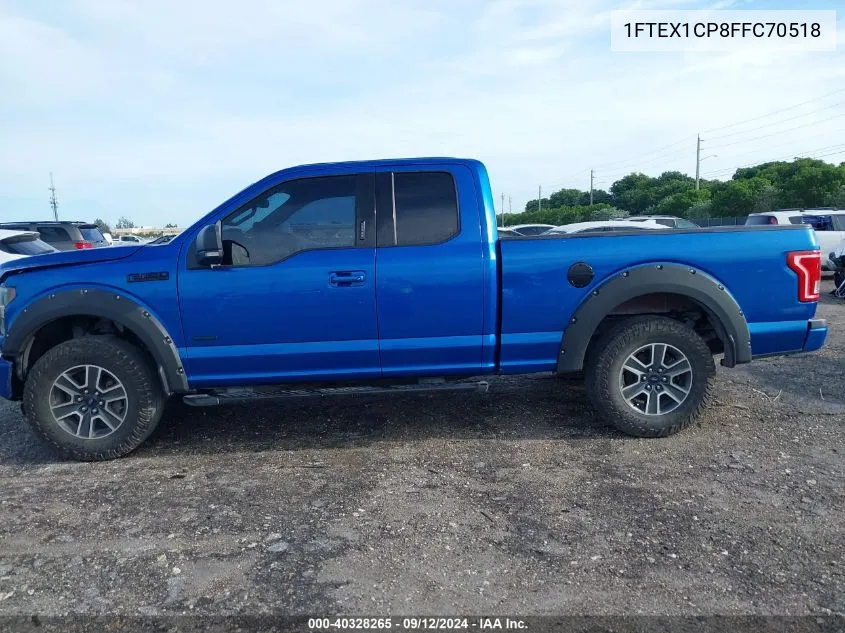 1FTEX1CP8FFC70518 2015 Ford F-150 Super Cab