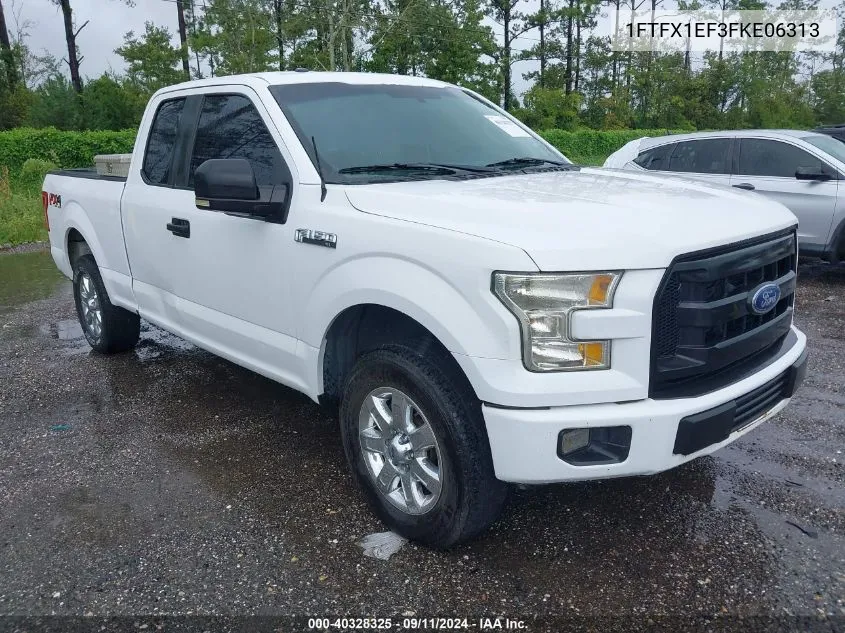 1FTFX1EF3FKE06313 2015 Ford F150 Super Cab