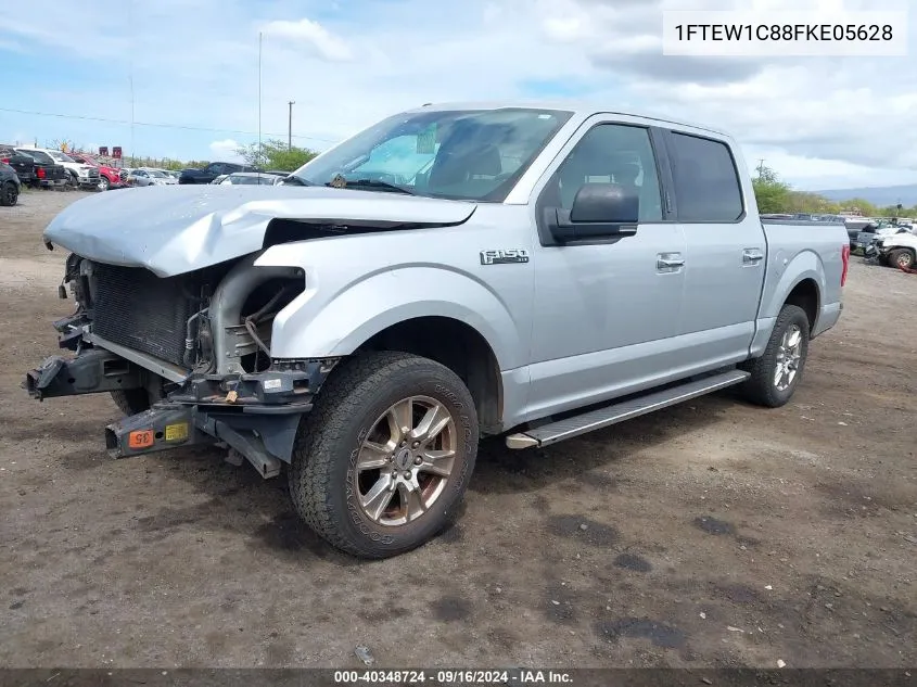 1FTEW1C88FKE05628 2015 Ford F-150 Xlt