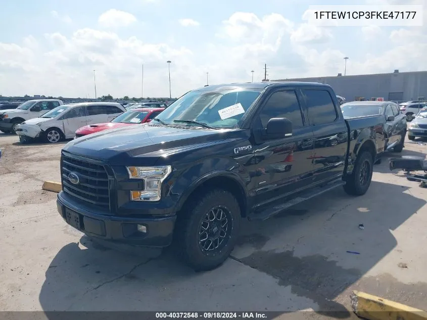 1FTEW1CP3FKE47177 2015 Ford F-150 Xlt