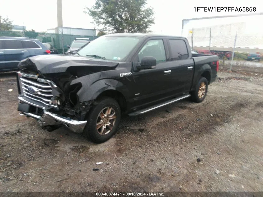 1FTEW1EP7FFA65868 2015 Ford F150 Supercrew