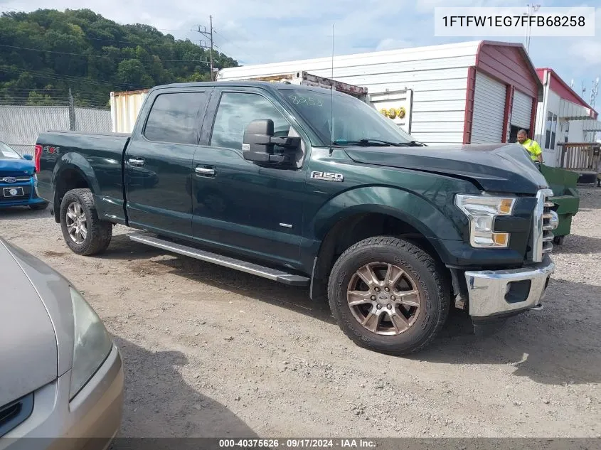 2015 Ford F-150 Xlt VIN: 1FTFW1EG7FFB68258 Lot: 40375626