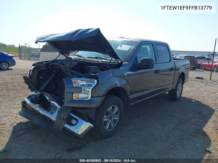 2015 Ford F150 Supercrew VIN: 1FTEW1EF9FFB13779 Lot: 40380503