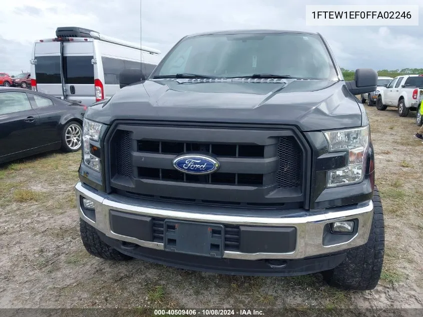 1FTEW1EF0FFA02246 2015 Ford F-150 Xl