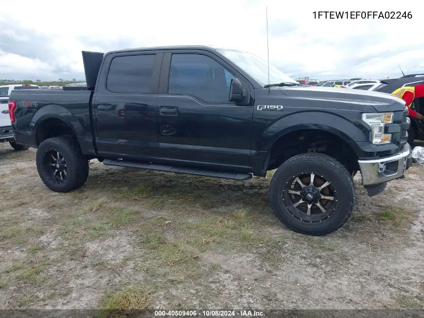 1FTEW1EF0FFA02246 2015 Ford F-150 Xl