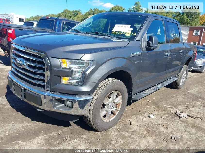 1FTEW1EF7FFB65198 2015 Ford F-150 Xlt