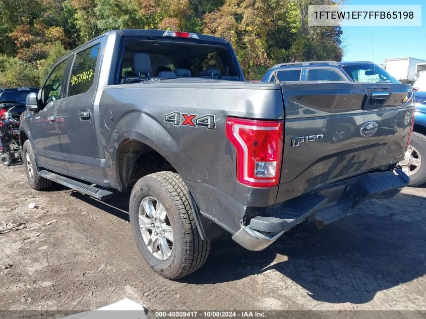 1FTEW1EF7FFB65198 2015 Ford F-150 Xlt