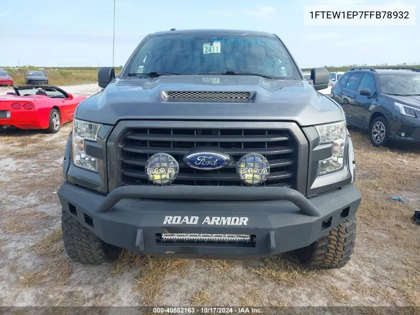 1FTEW1EP7FFB78932 2015 Ford F-150 Supercrew