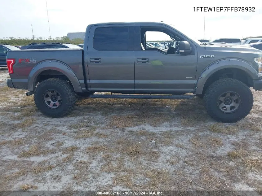 1FTEW1EP7FFB78932 2015 Ford F-150 Supercrew