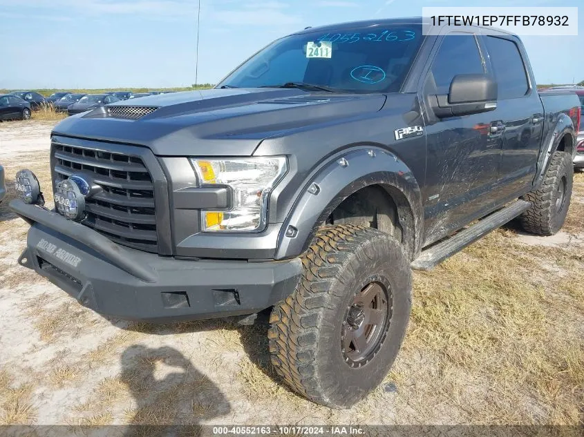 1FTEW1EP7FFB78932 2015 Ford F-150 Supercrew