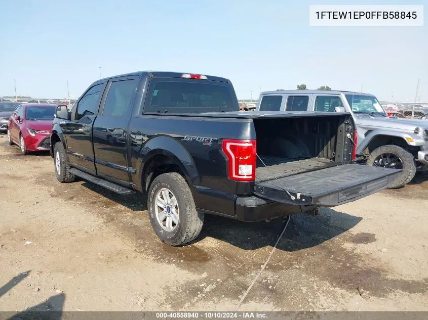 2015 Ford F-150 Xl VIN: 1FTEW1EP0FFB58845 Lot: 40558940