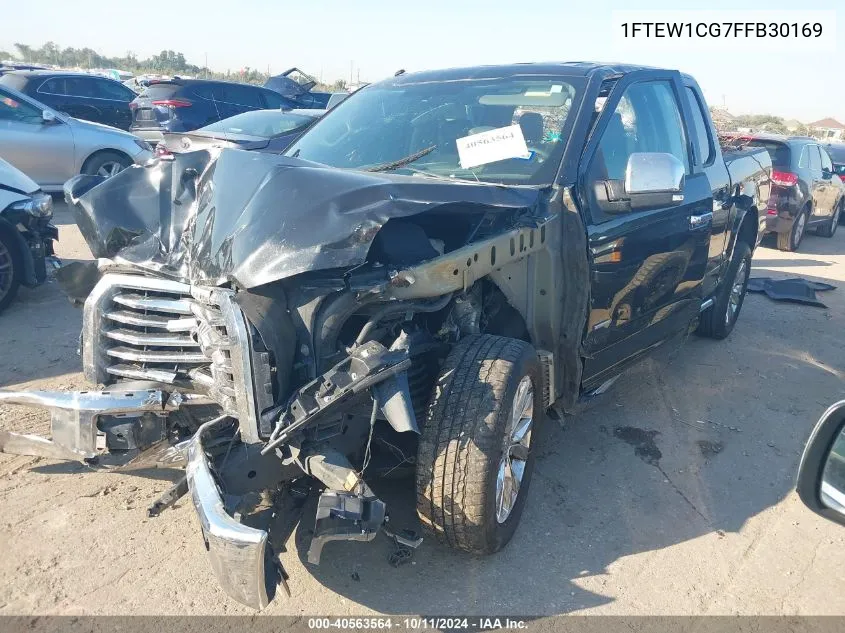 1FTEW1CG7FFB30169 2015 Ford F150 Supercrew