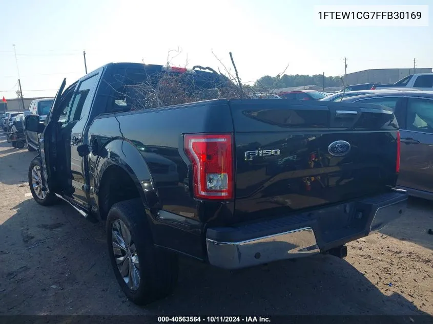 1FTEW1CG7FFB30169 2015 Ford F150 Supercrew