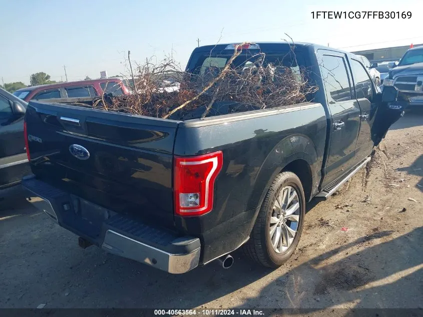 1FTEW1CG7FFB30169 2015 Ford F150 Supercrew