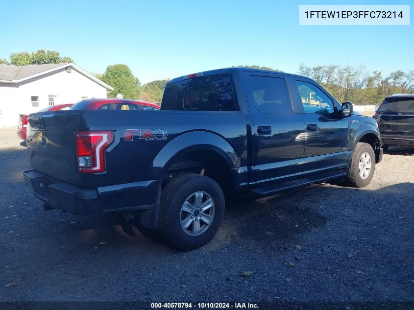 2015 Ford F-150 Xl VIN: 1FTEW1EP3FFC73214 Lot: 40578794