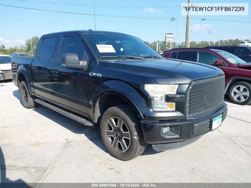 2015 Ford F-150 Xlt VIN: 1FTEW1CF1FFB67239 Lot: 40601565