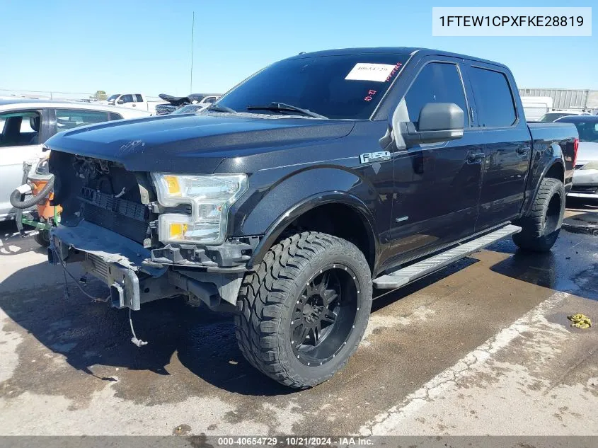 1FTEW1CPXFKE28819 2015 Ford F150 Supercrew