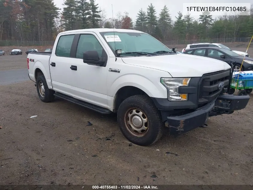 2015 Ford F-150 Xl VIN: 1FTEW1E84FFC10485 Lot: 40755403