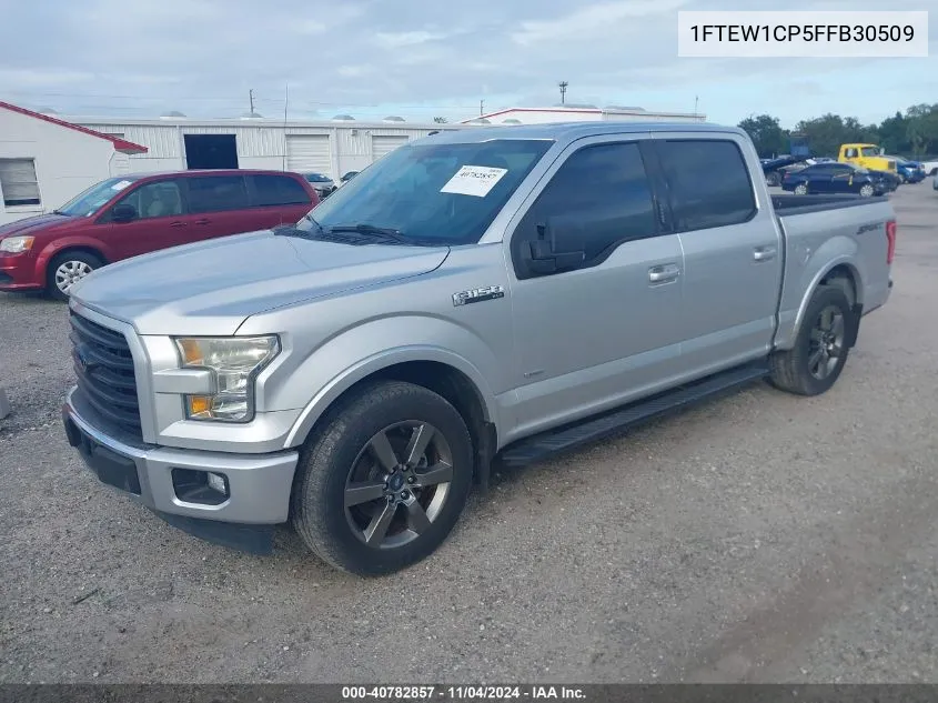 2015 Ford F-150 Xlt VIN: 1FTEW1CP5FFB30509 Lot: 40782857