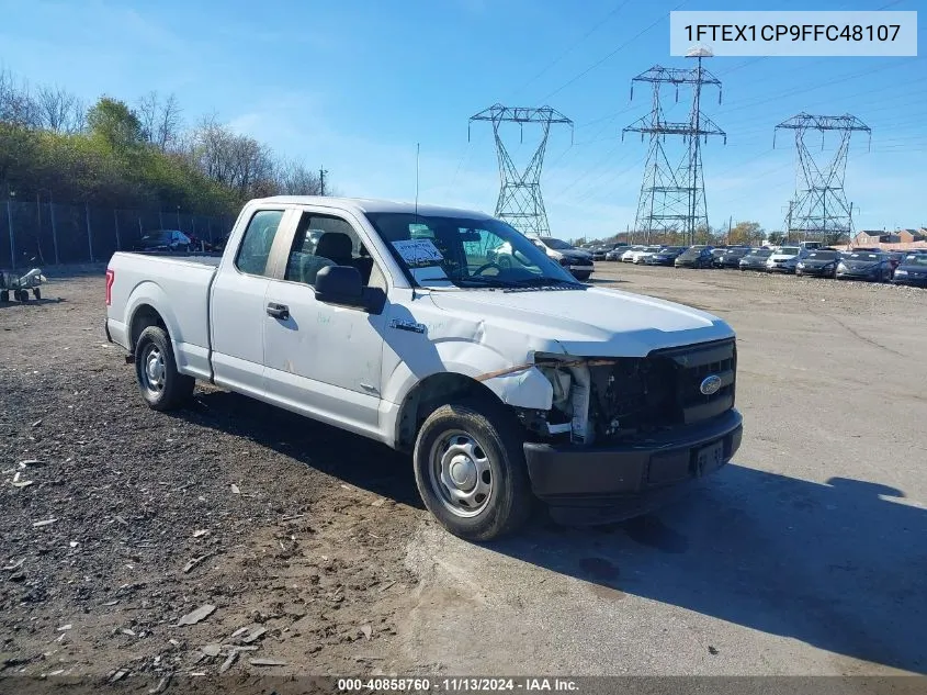 2015 Ford F-150 Xl VIN: 1FTEX1CP9FFC48107 Lot: 40858760