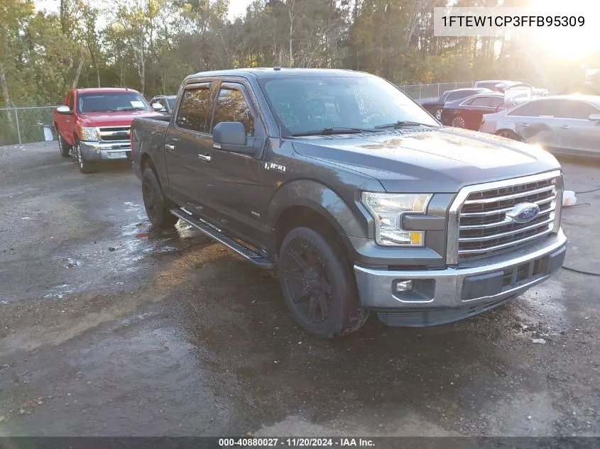 2015 Ford F-150 Xlt VIN: 1FTEW1CP3FFB95309 Lot: 40880027