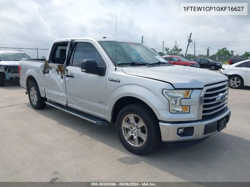 2016 Ford F-150 Xlt VIN: 1FTEW1CP1GKF16627 Lot: 39352866