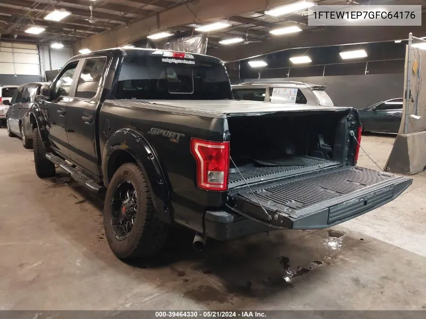 1FTEW1EP7GFC64176 2016 Ford F-150 Xl