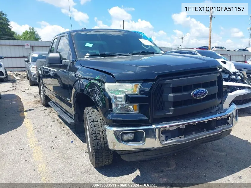 1FTEX1CP1GFA51157 2016 Ford F-150 Xl