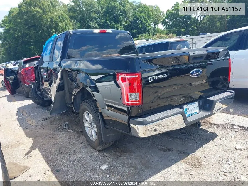 1FTEX1CP1GFA51157 2016 Ford F-150 Xl