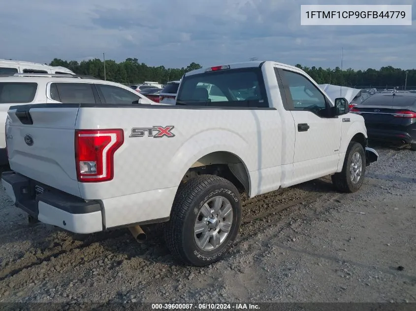 2016 Ford F-150 Xl VIN: 1FTMF1CP9GFB44779 Lot: 39600087