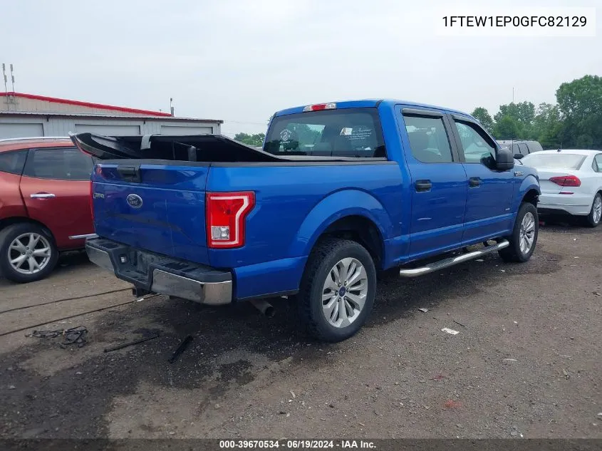 2016 Ford F-150 Xl VIN: 1FTEW1EP0GFC82129 Lot: 39670534