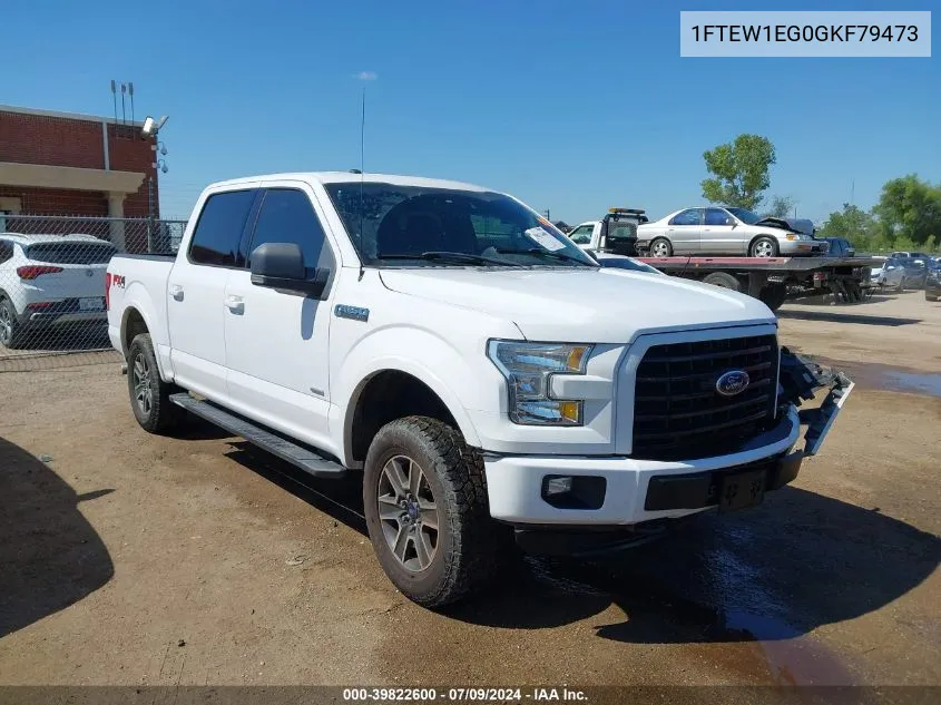 2016 Ford F-150 Xlt VIN: 1FTEW1EG0GKF79473 Lot: 39822600