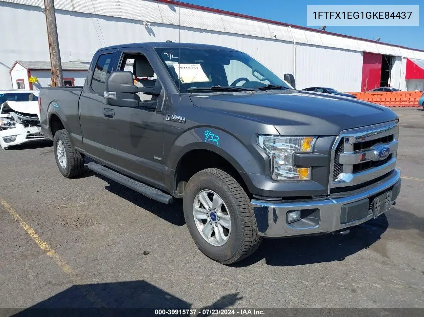 1FTFX1EG1GKE84437 2016 Ford F-150 Xlt