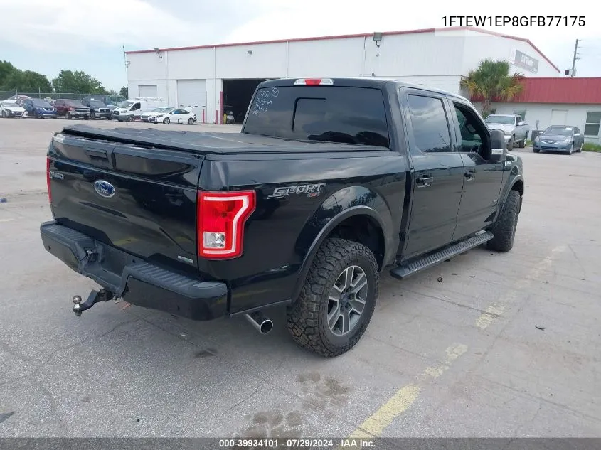 1FTEW1EP8GFB77175 2016 Ford F-150 Xlt