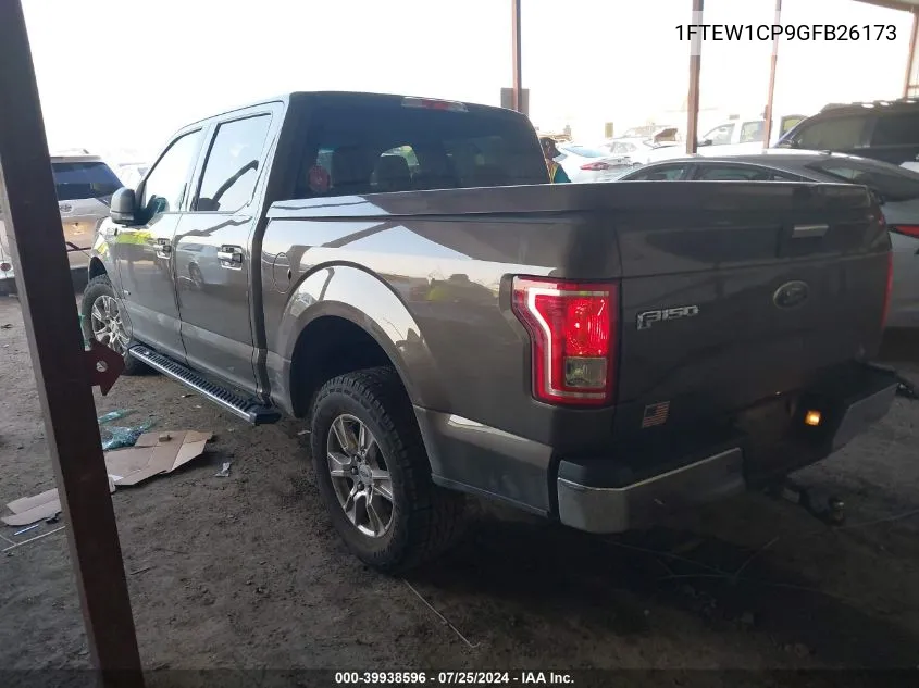 1FTEW1CP9GFB26173 2016 Ford F-150 Xlt