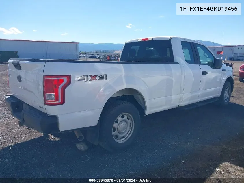 1FTFX1EF4GKD19456 2016 Ford F-150 Xl