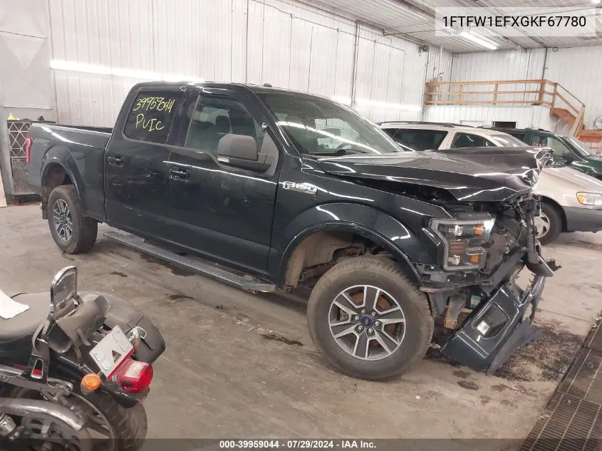 1FTFW1EFXGKF67780 2016 Ford F-150 Xlt