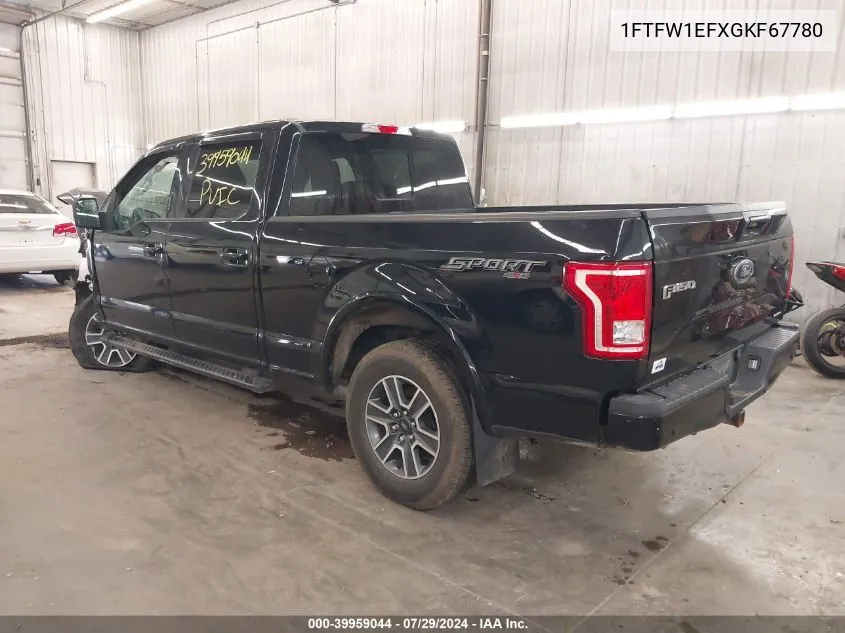 1FTFW1EFXGKF67780 2016 Ford F-150 Xlt