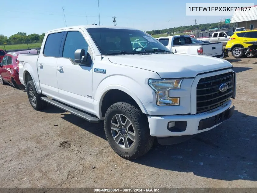 1FTEW1EPXGKE71877 2016 Ford F-150 Xlt