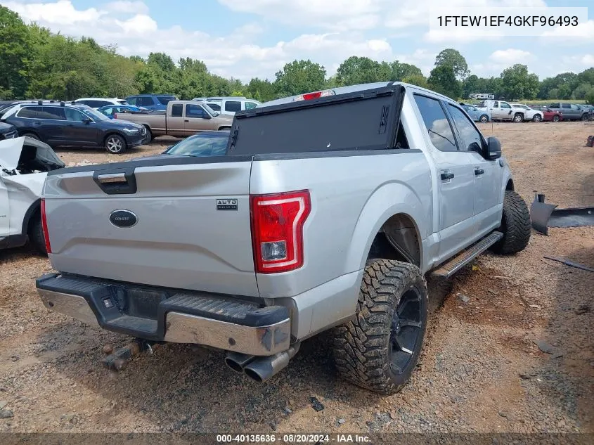 1FTEW1EF4GKF96493 2016 Ford F150 Supercrew