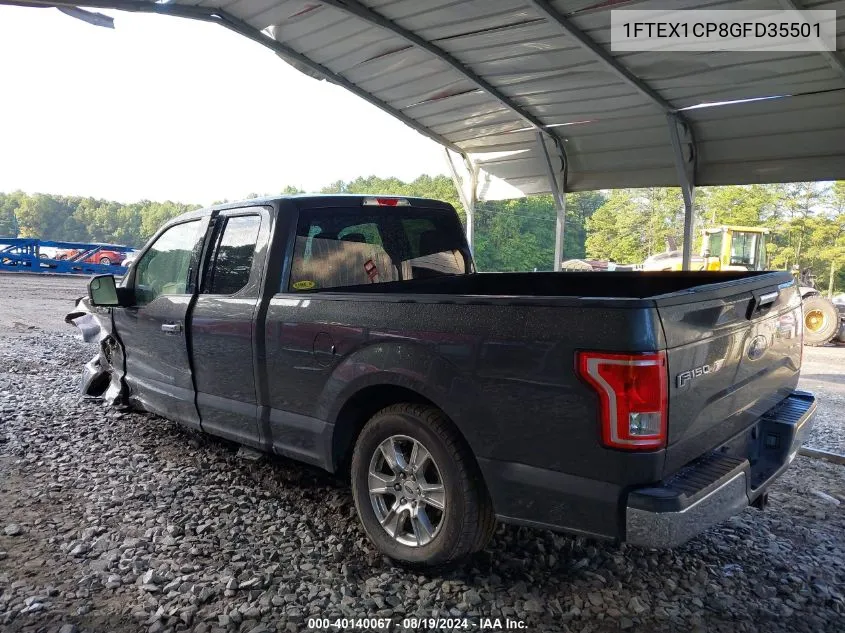 1FTEX1CP8GFD35501 2016 Ford F-150 Xlt