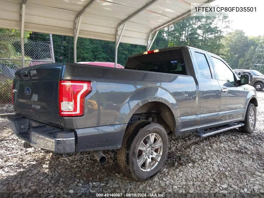 1FTEX1CP8GFD35501 2016 Ford F-150 Xlt